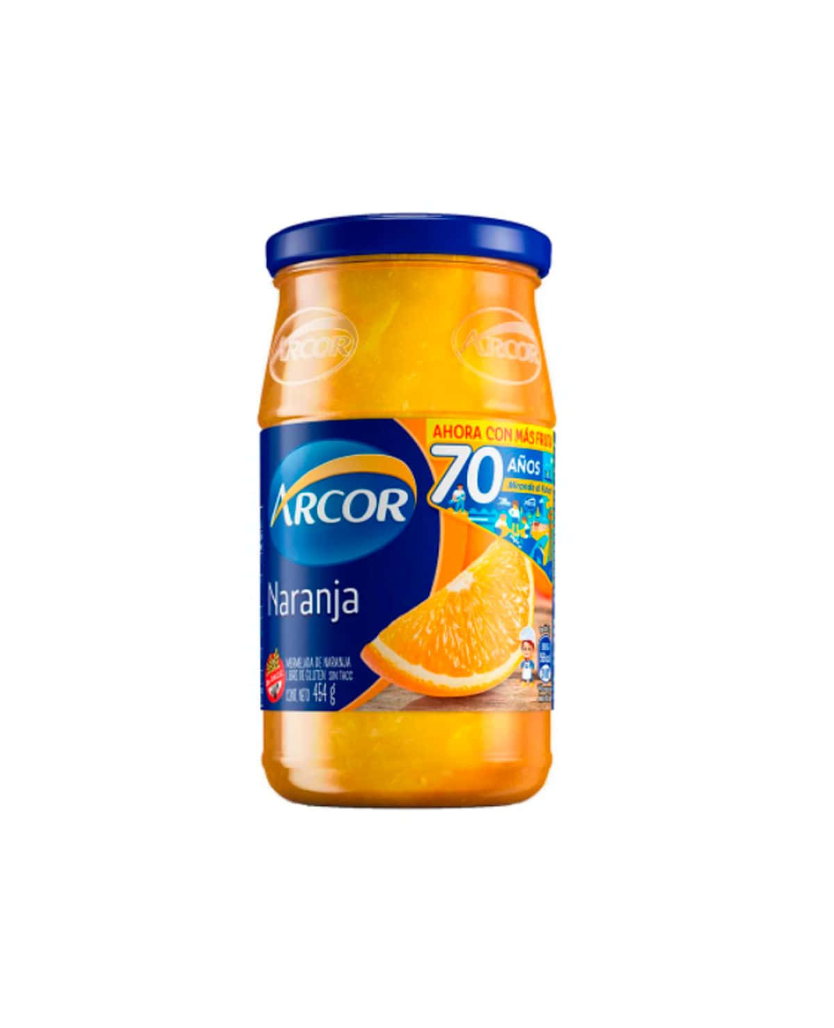 Mermelada Arcor Naranja 70% 454 Gr